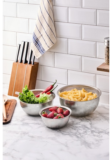 Aryıldız S/s Protools Paslanmaz Çelik Süzgeç 23 Cm Ar265017 Gri