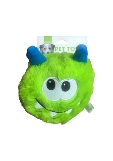 Nunbell Sesli Canavar Yeşil Surat Köpek Oyuncağı 14 Cm