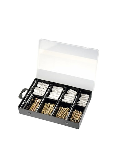 Bosch Dübel Vida Matkap Uçlu Sabitleme Aksesuar Seti 173 Parça