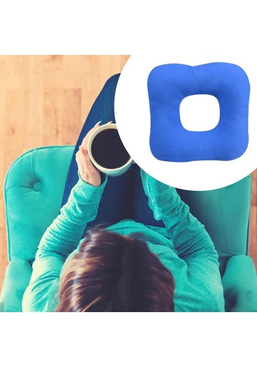 Suntek Fermuarlı Boğaz Pedi Yumuşak Sandalye Yastığı Donut