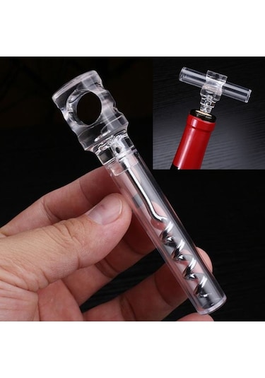 Şarap Tirbuşon Yaratıcı Küçük Hediye Şarap Seti Mutfak Aletleri Şeffaf Diğer