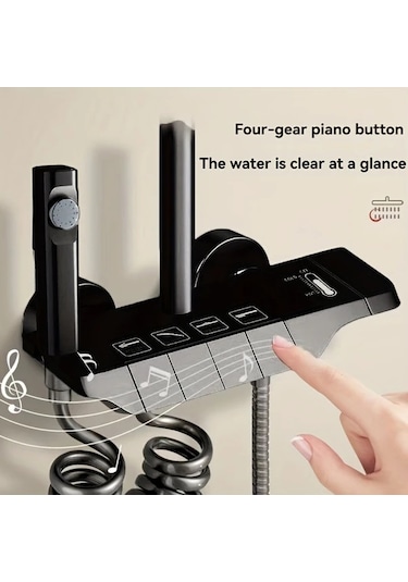 Motion003 Twınbell Duş Bataryası Musluk Dirsek Aksesuarları Banyo Sıcak Soğuk Su Karıştırıcı Valf Kolay Kurulum Elektrik Gerektirmez 11.8x5cm Çift Kişilik