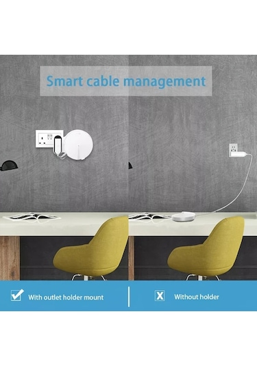 Motion003 1 Bilgisayar Tp Link Deco M5 P7 Holaca Duvar Montajlı Router Tutucu Dayanıklı Pc M