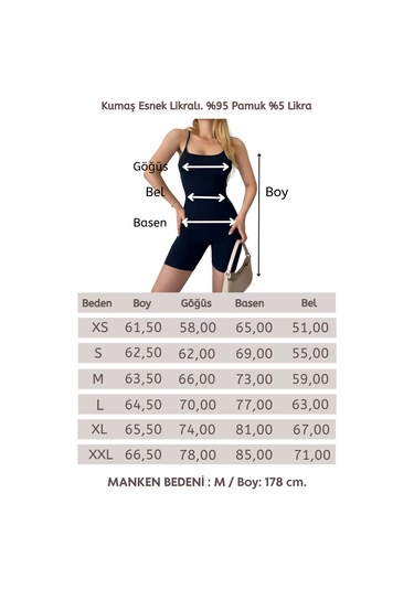 Penyebizden Kadın Body İp Askılı Şort Tulum-lacivert
