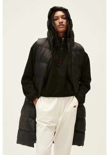 Bad Bear Wayfarer Vest Siyah Kadın Puffer Yelek-siyah Siyah