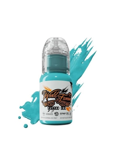 Barrier Reef Blue - World Famous Ink Dövme Boyası - 1/2oz/15ml