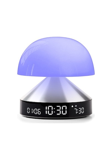 Lexon Mina Sunrise Alarm Saatli Gün Işığı Simulatörü & Aydınlatma - Alüminyum Gri