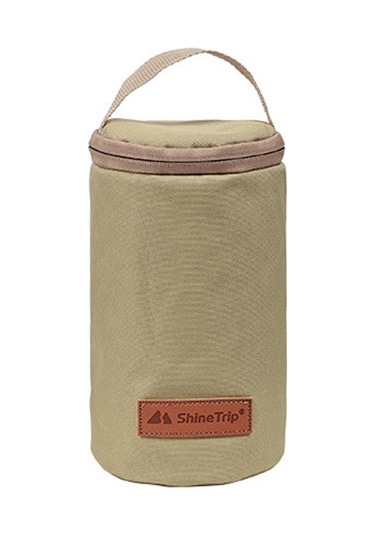 Dianziye Küçük Boy 600d Oxford Kumaş Taşınabilir Kamp Gaz Tankı Çantası - Çarpma Korumalı, Su Geçirmez, Kol Çantası İle Haki