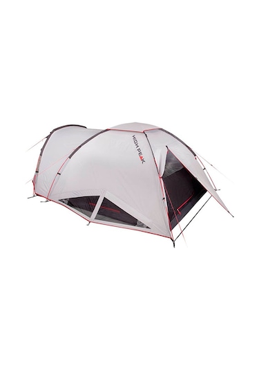 High Peak Alfena 3 Kişilik Kamp Çadırı Tüm Hava Koşulları İçin Pembe