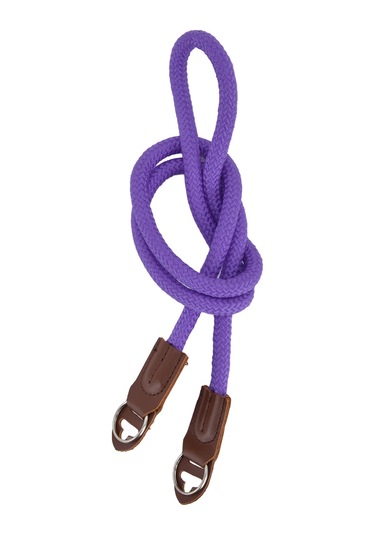 Geeroyoo Yüksek Kaliteli Kauçuk + Nilon Kamera Askısı, Evrensel Yuvarlak Delikli Kameralar İçin, Ayarlanabilir Boyut, 220kg Gerekçesiyle Dayanıklı, Leica/fuji/nikon Uyumlu Mor