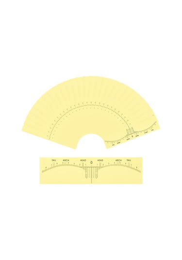 Padalink Pvc Sarı Kaş Kalıbı 50 Adet - Keskin Ölçüleriyle Simetrik Kaş Tasarımı, Tek Kullanımlık Sticker, Profesyonel Ve Başlangıç Seviyesi