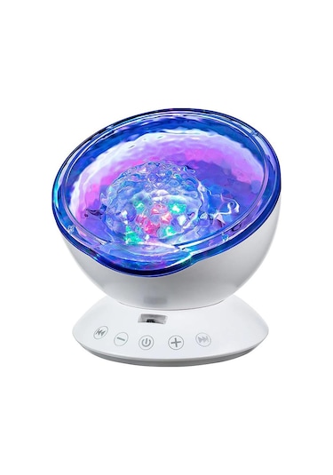 Exeo Müzik Çalar Okyanus Dalgası 7 Farklı Led Işıklı Kumandalı