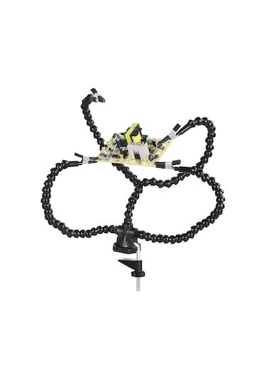 Hallow Yardımcı Eller Lehimleme Üçüncü El Pcb Aracı 3 Esnek