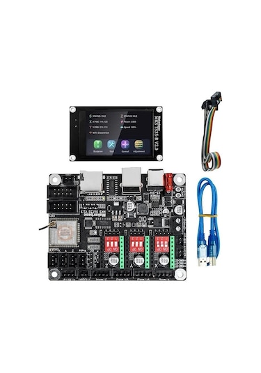 Mks Dlc32 V2.1 Grbl Cnc Kontrol Kartı+ts35 R Ekran-hobi Cnc Kontrol Kartı