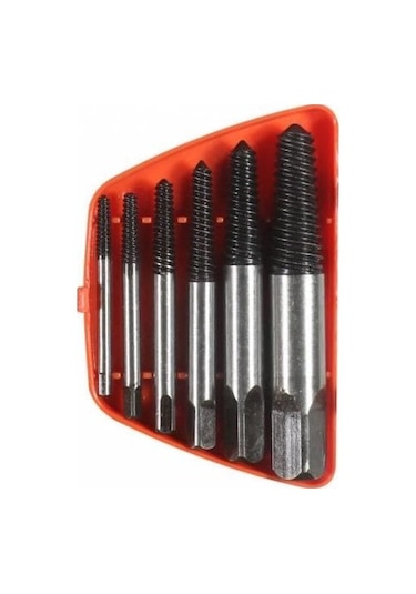 Maier Mktk61 6 Parça Kılavuz Takımı Hasarlı Vida Sökücü 3Mm-22Mm