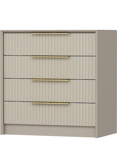 Kale Luxe 4ç Şifonyer - Kumtaşı