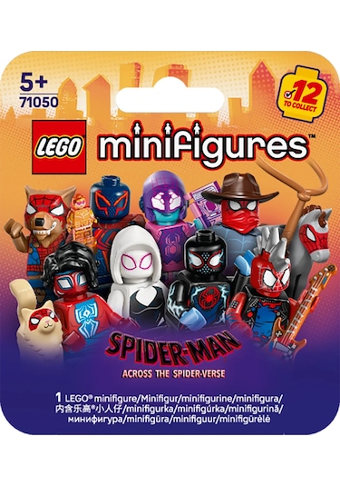 Lego Minifigures Örümcek Adam: Örümcek Evrenine Geçiş 71050- 5+ Çocuklar İçin Yapım Oyuncağı 8p