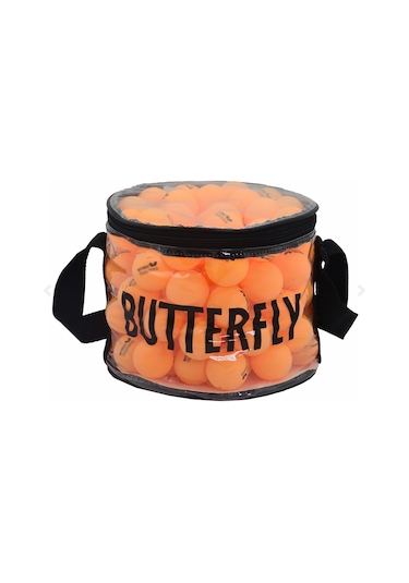 Butterfly Training Masa Tenisi Topu 100'lü Çanta-turuncu 16005b-o