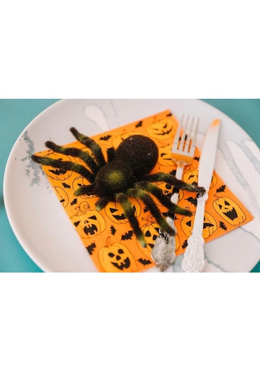 İthal Lüks Halloween Parti Peçete Halloween 20li 33 33 Diğer