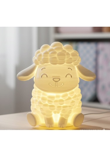 Led Aydınlatmalı Kuzucuk Gece Lambası
