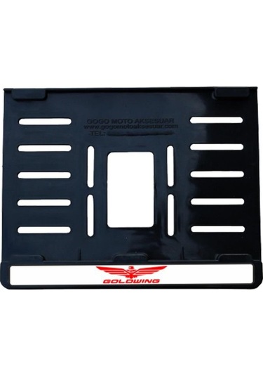 Honda Honda Goldwing Uyumlu 2 Plastik 15x24 Cm Kırılmaz Plakalık