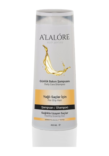 Yağlı Saçlar İçin Günlük Saç Bakım Şampuanı - 400 Ml Yağlı