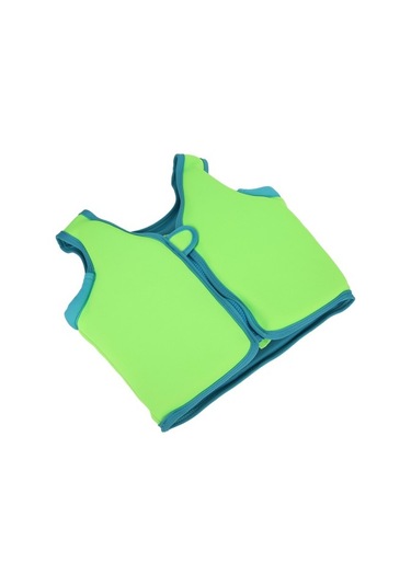 Çocuk Neopren Kayak Gömleği Yüzdürme Yeşil