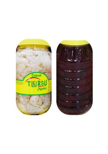 Turşu Market Pancar Turşusu 3 L  +  Lahana Turşusu 3 L