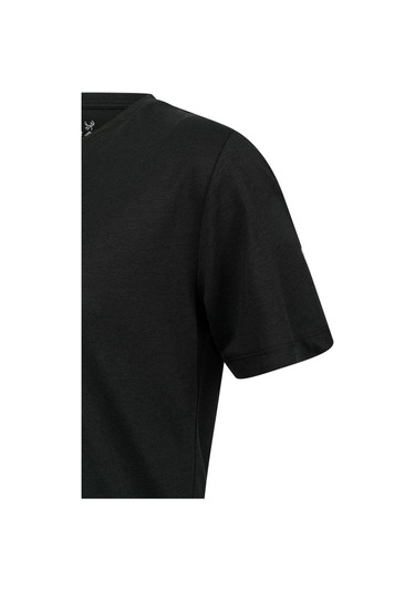 2as Alexa Kadın Bisiklet Yaka T-shırt Siyah