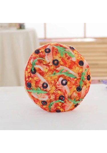 Suntek Yastık Süsleme Karikatür Kalın Kanepe Minderi Ev Pizza Pizza