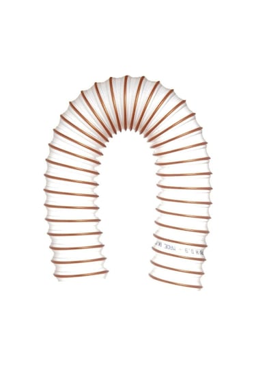 Pu Telli Poliüretan Şeffaf Hortum 80Mm 3 Metre