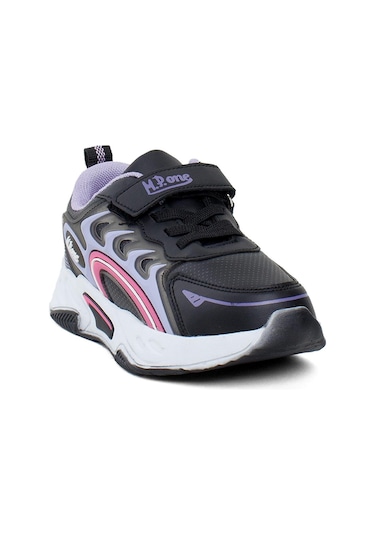 M.p 242-3357ft Filet Kız Çocuk Sports Casual Ayakkabı Siyah - Mor Mor - Siyah