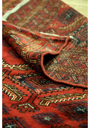 Belliç El Dokuma Yün Halı - Leh1004750176 Kırmızı