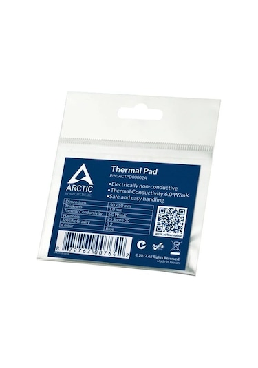 Artıc Ar Actpd00002A Termal Pad.50 x 50 x 1.0Mm