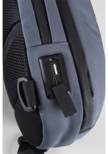 Ççs 31409 Tek Askılı Çapraz Çanta Gri-gri Gri