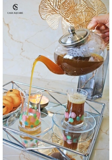 Paşabahçe Spring Flowers Çay Bardağı Takımı - 95483