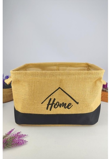 Digithome Hasır Çok Amaçlı Düzenleyici Organizer Mega Dikdörtgen Sepet Siyah - Cly-j1004