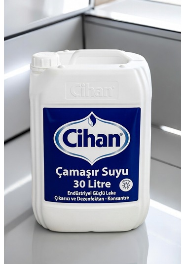 Cihan Çamaşır Suyu 30 Litre Tekli