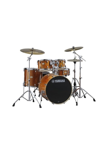 Yamaha stage Custom Birch 5-parça Akustik Davul Seti honey Amber