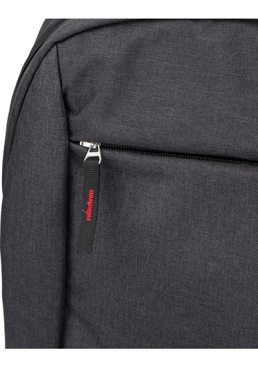 Plm Andria 15 İnç Laptop Sırt Çantası Siyah