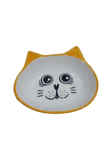 Bio Pet Active Seramik Kedi Mama Kabı 12-15-3,5cm No:9