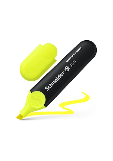 Schneider Fosforlu Kalem 150 Sarı 10 Adet Sarı