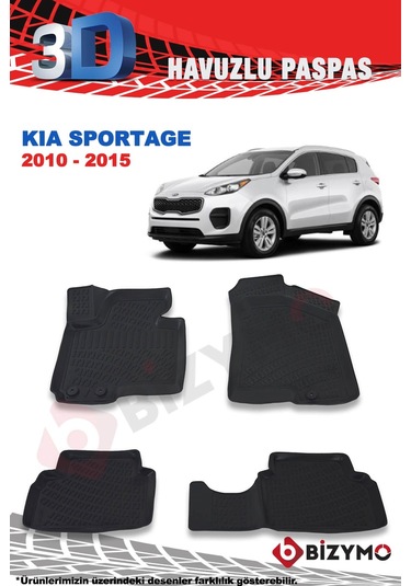 Kia Sportage 2010-2015 3D Paspas Takımı Bizymo
