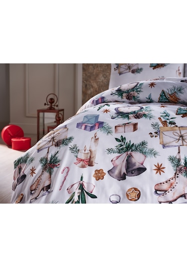 Doqu Home Poly Cotton Skate Tek Kişilik King Size Nevresim Takımı