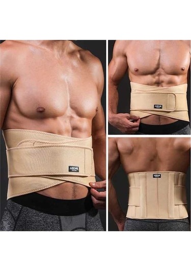 Flybuy Bel Destek Kemeri, Elastik, Kloropren Kauçuk, Kaymaz, Spor İçin - Haki, Uzunluğuna Ayarlanabilir Diğer Çok Renkli