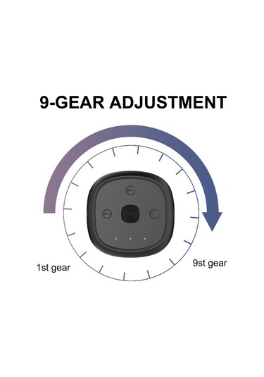 Teltree Taşınabilir Boyun Ve Omuz Masaj Cihazı - 6 Mod, 9 Şiddet Ayarlı, Uzaktan Kumandalı Siyah Masaj Yastığı Siyah