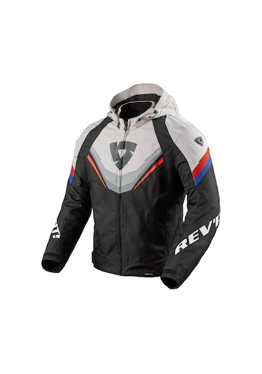 Rev'ıt Quantum 3 H20 Korumalı Motosiklet Montu Siyah Açık Gri