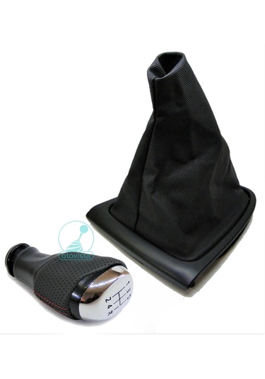 Renault Clio 4 Yeni Tip Deri Vites Topuzu Ve Vites Körüğü (2012-2