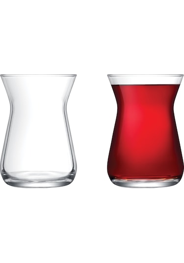 Madame Coco Francessa 6'Lı Çay Bardağı 132 ML Şeffaf