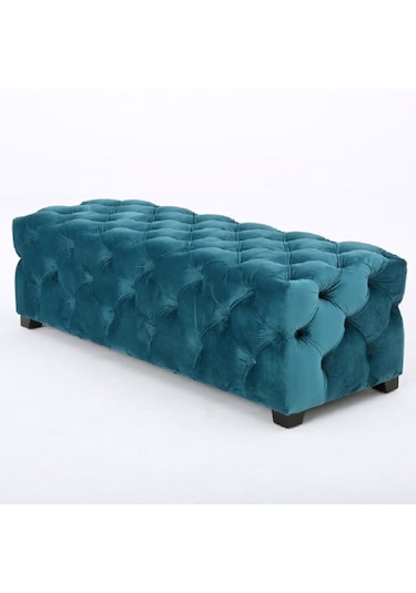Deccostil Kapitoneli Yatak Ucu Bench Puf